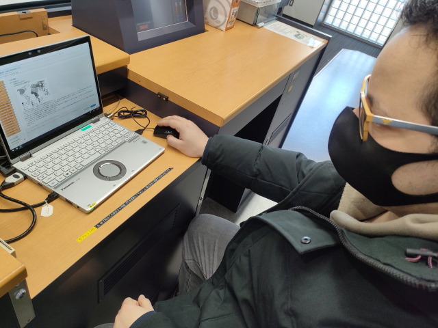 留学生の「日本語eラーニング」の様子01